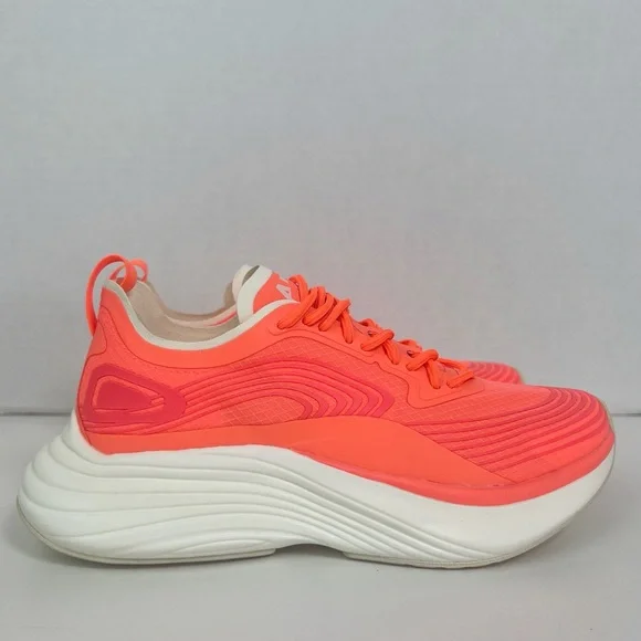 •APL• Streamline Running Jogging Athletic Shoe Laser Red/Pristine White Size 5.5